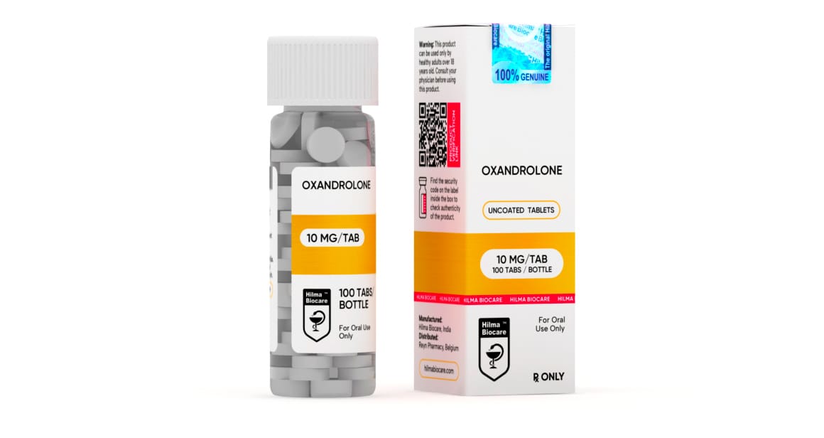 Hilma Biocare - Oxandrolone (Anavar) (10 mg/100 tabs - pack)