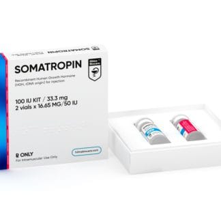 Hilma Biocare - HGH SOMATROPIN - 100IU / 2 vials (Recombinant)